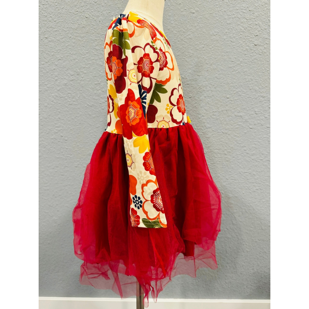 Wellington Designs Retro Floral Tulle Dress, Sz 5/6 NWT - Picture 8 of 10